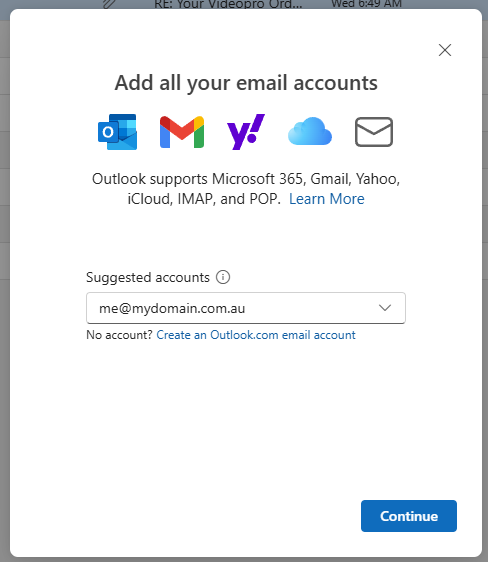 2025 gmail outlook domain setup4